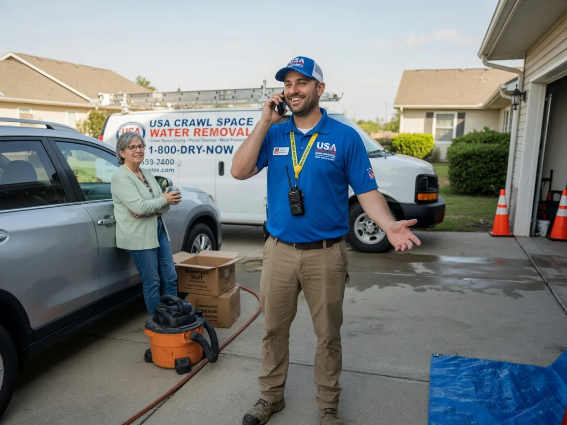 Crawl Space Water Removal Robeline, LA FAQs